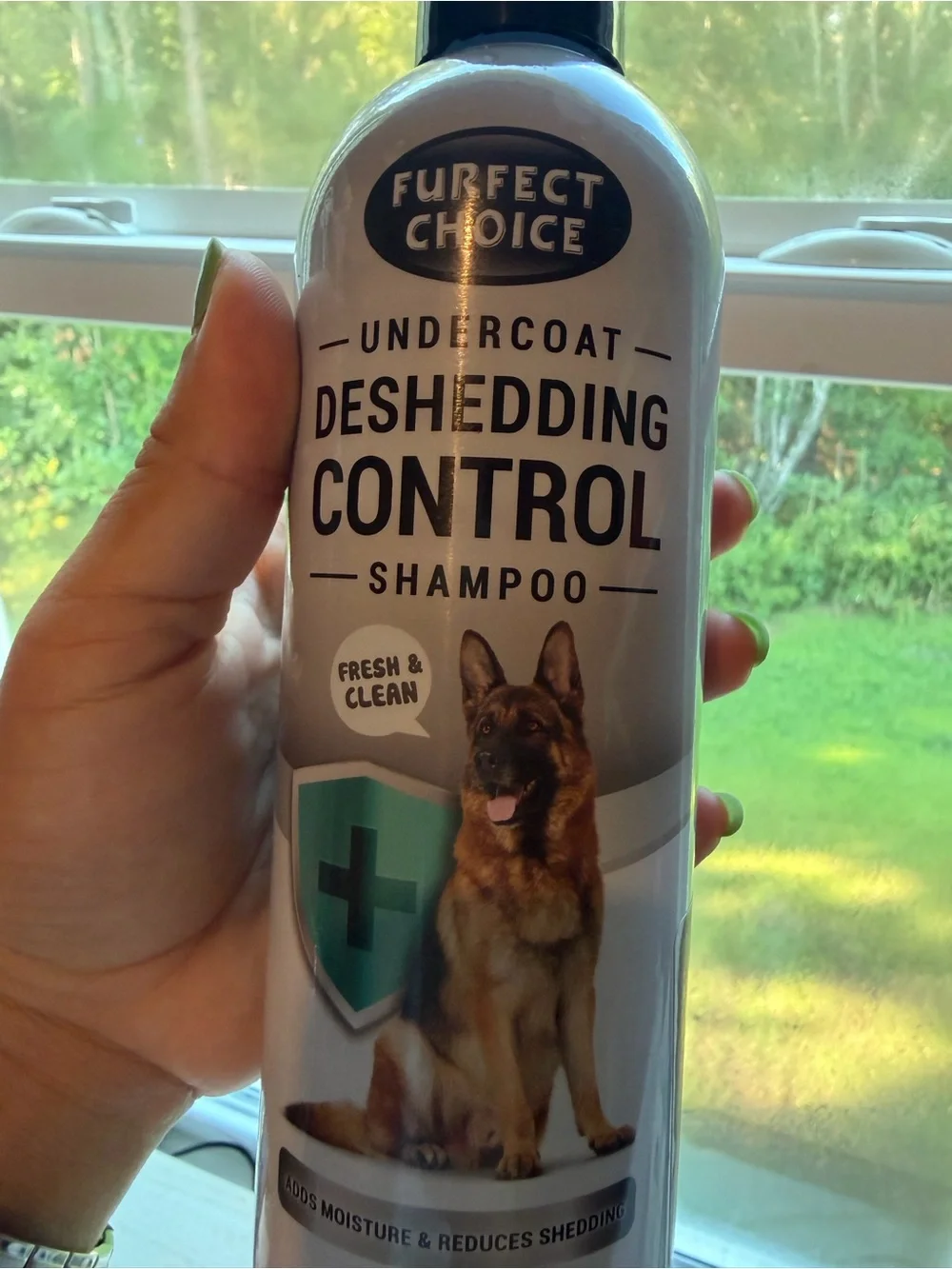 Furfect Choice Deshedding Control & Oatmeal Pet Shampoos - Gray & Tan